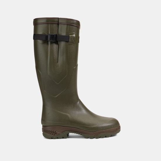 Aigle The First Anti-fatigue Boots That Protects From The Cold Rain Boots Men Olive ZA-23946